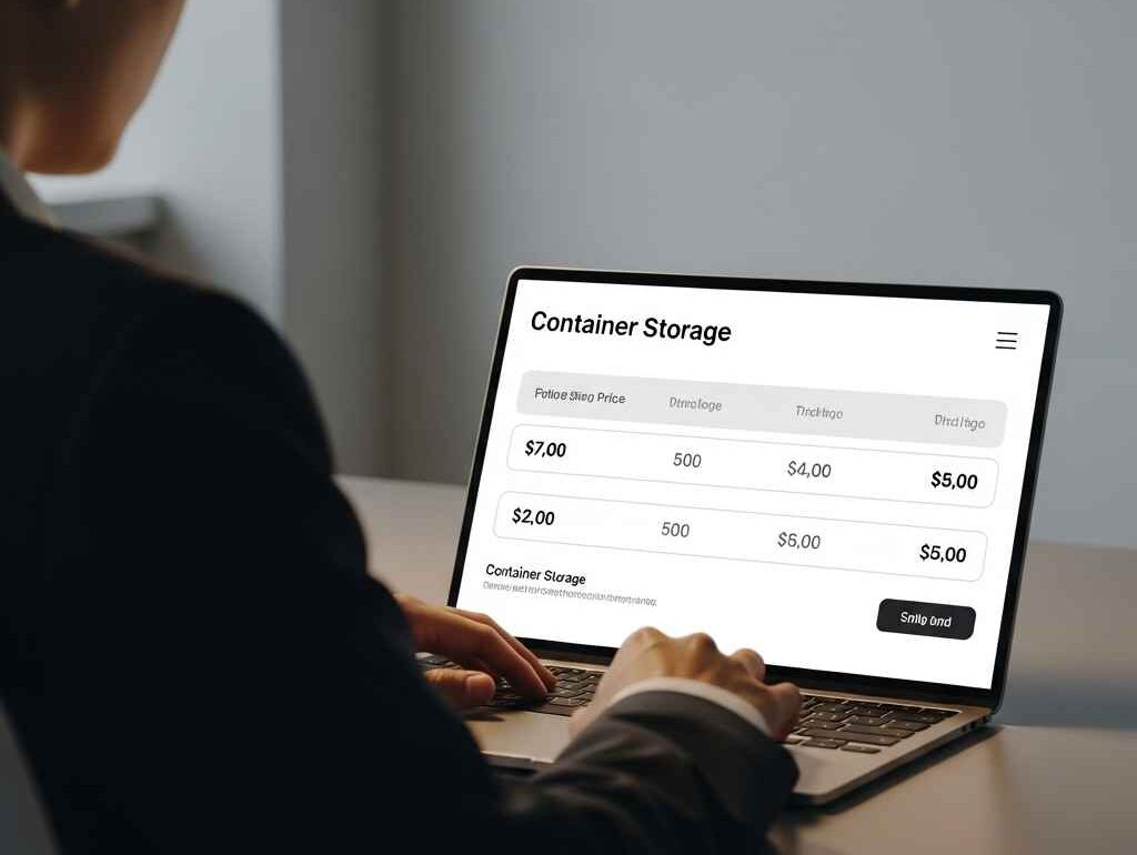 Transparent pricing for container storage units in Saint John with no promo increases