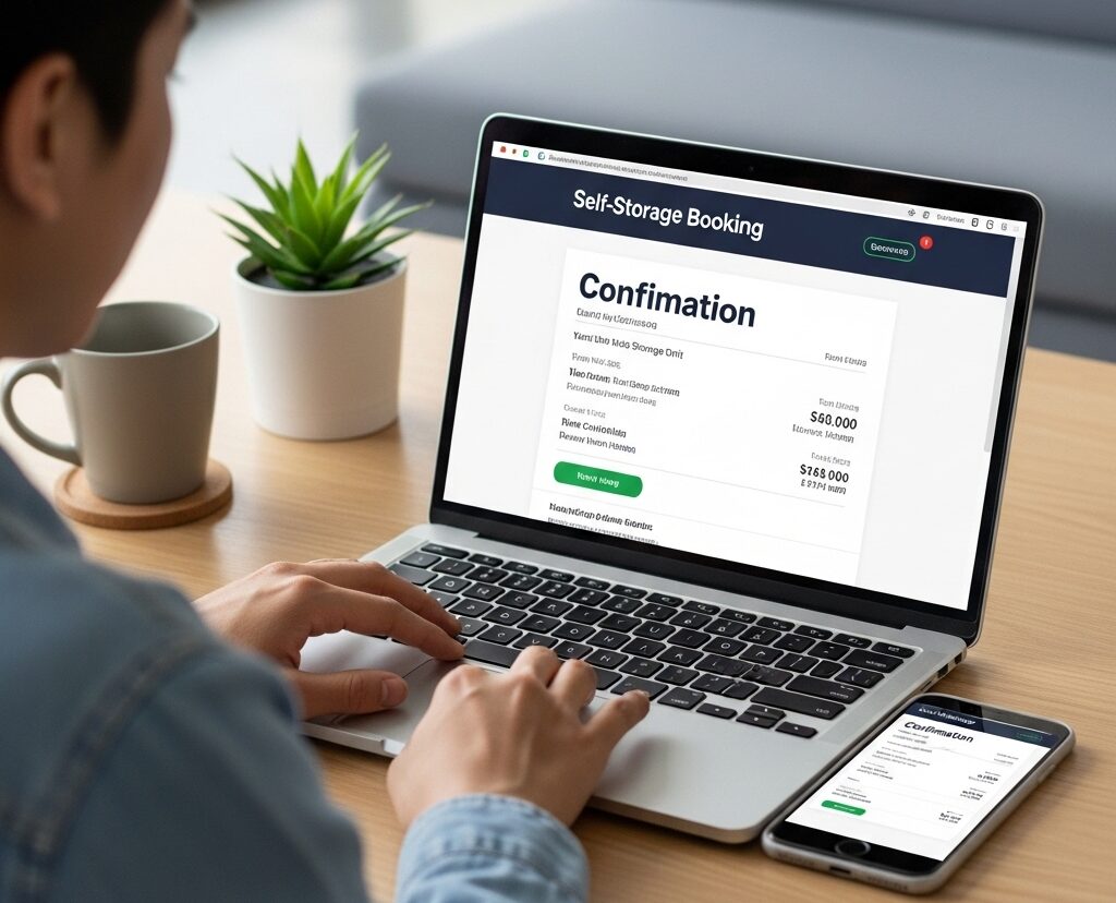 Fast and simple online booking for self storage in New Brunswick